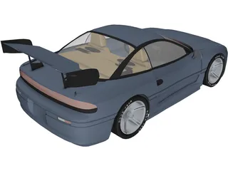 Mitsubishi 3000GT [Tuned] 3D Model preview