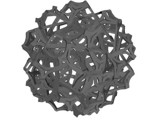 Buckyball 3D Model preview
