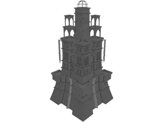 Tower 3D Model preview