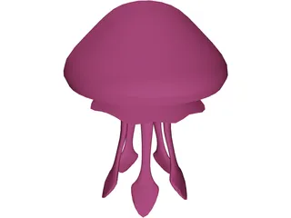 Jelly Fish 3D Model preview
