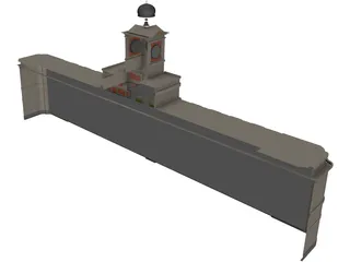 Puerta del Sol Madrid 3D Model preview