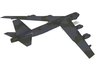 B-52G/H 3D Model preview