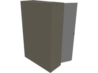 Wardrobe 3D Model preview