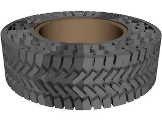 Run Flat Tire 3D Model preview