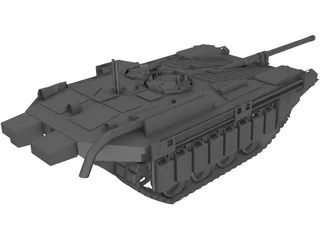 Stridsvagn 103 3D Model preview