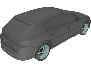 Opel Signum 3D Model preview