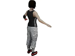 Faith [Mirrors Edge] 3D Model preview