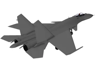 Sukhoi Su-37 Flanker-F 3D Model preview