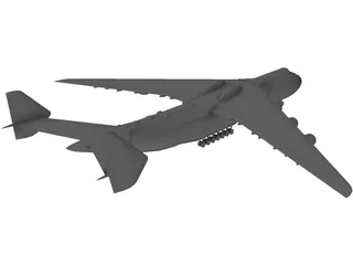 Antonov An-225 Mriya 3D Model preview