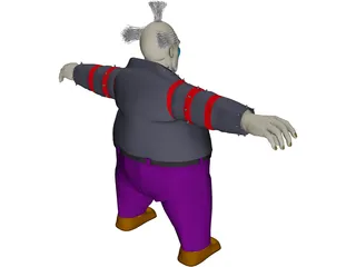 Spawn Evil Klown 3D Model preview