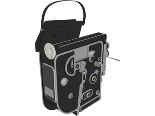 Camcorder Vintage 3D Model preview