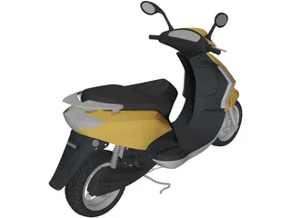Scooter 3D Model preview