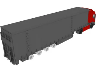 Iveco Eurotech 3D Model preview