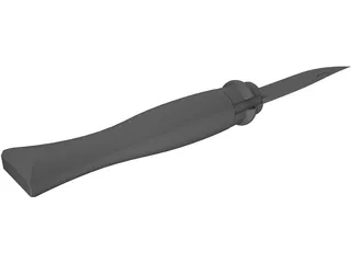 Opinel Knife 3D Model preview