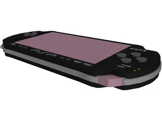 Sony PlayStation Portable (PSP) 3D Model preview