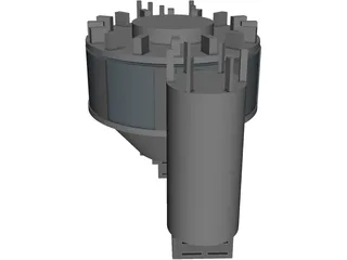 Steel-Concrete Bond 3D Model preview