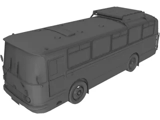 LAZ 695 3D Model preview