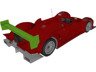 Courage C65 LeMans 3D Model preview