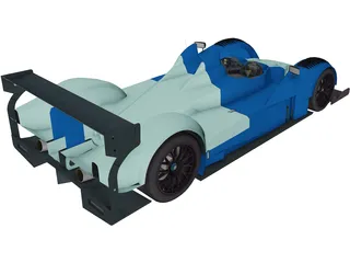 Courage LC70 LeMans 3D Model preview