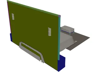 Bedroom Set 3D Model preview