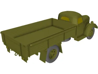 ZIL 164 3D Model preview