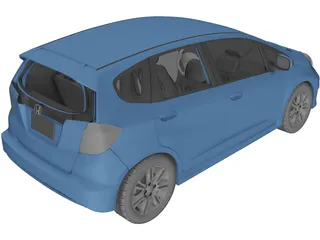 Honda Fit [Jazz] 3D Model preview
