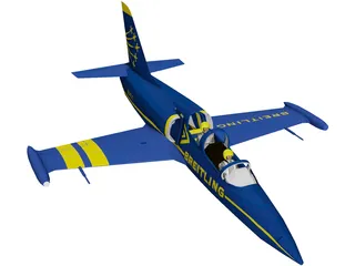 Aero L-39 Albatros Breitling 3D Model preview