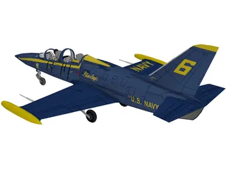 Aero L-39 Albatros US Navy 3D Model preview