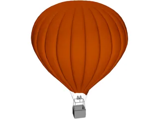 Air Sphere Balloon 3D Model preview