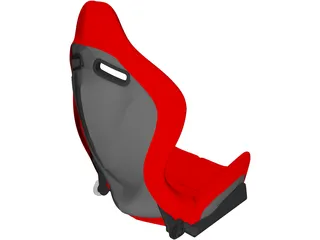 Seat Car 3D Model preview