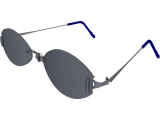 Glasses 3D Model preview