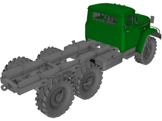 ZIL 131 3D Model preview