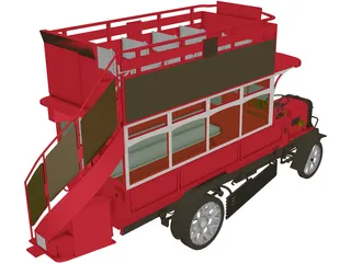 Omnibus S 193 3D Model preview