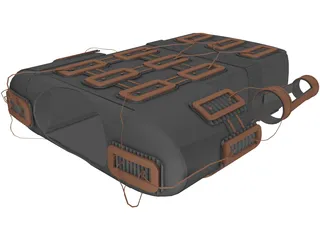 Powersuit 3D Model preview