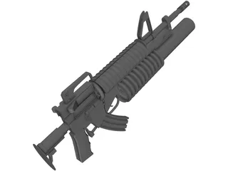 M4 3D Model preview