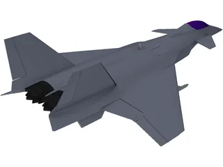 J-14 3D Model preview