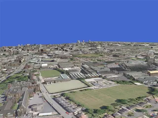Wolverhampton City (UK) 3D Model preview
