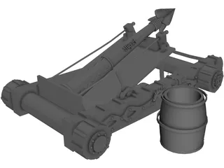 Cross Bow 3D Model preview