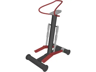 Step Mashine 3D Model preview