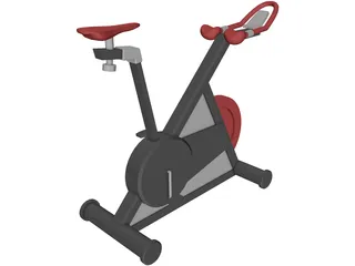 Bike Machine 3D Model preview