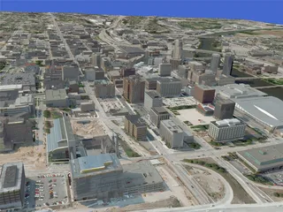 Grand Rapids City 3D Model preview