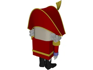 Nutcracker 3D Model preview