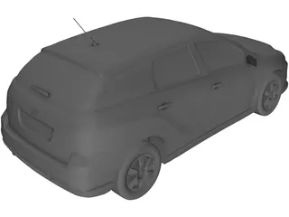 Toyota Matrix 3D Model preview