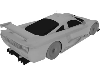 Saleen S7R 3D Model preview