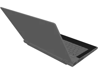 Notebook 3D Model preview