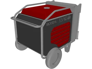 Generator Honda EU65is 3D Model preview