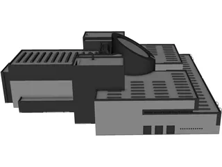 Museum of Modern Art 3D Model preview