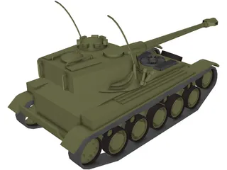 AMX 13 3D Model preview