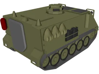 M113 3D Model preview