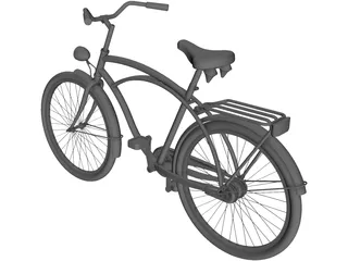 Bike 3D Model preview